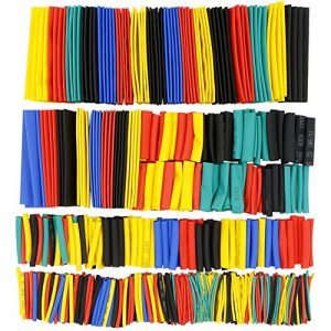 raspberryitalia 656 pezzi guaine termorestringenti rusee tubo termorestringente per cavi