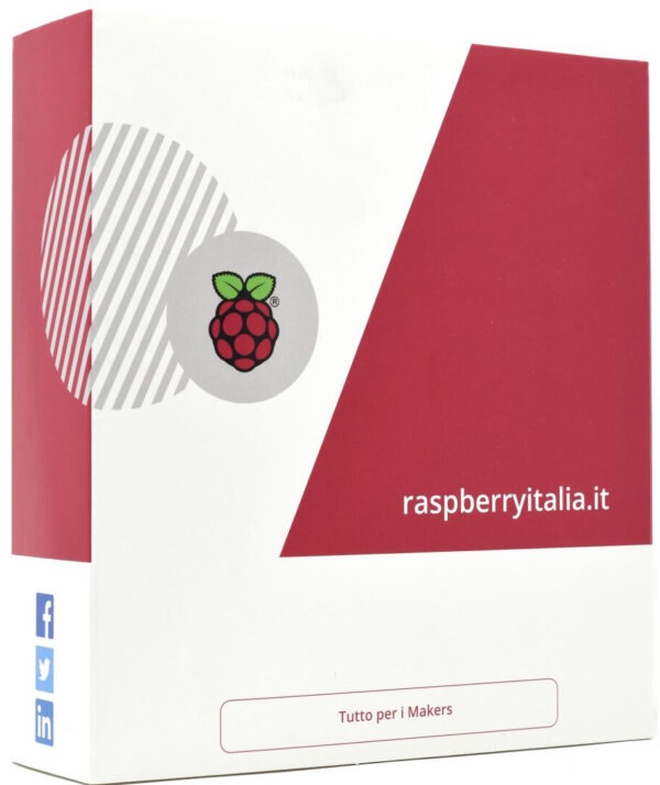 RASPBERRYITALIA packaging raspberry pi kit