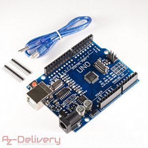 raspberryitalia azdelivery uno r3 atmega328 con cavo usb 100 compatibile con arduino