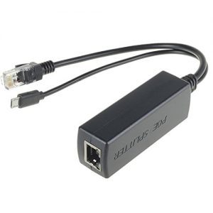 raspberryitalia dslrkitgigabit ethernet attivo poe splitter 5v micro usb asus tinker