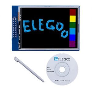 raspberryitalia elegoo per arduino uno r3 28 inches tft touch screen 320x240 con sd card