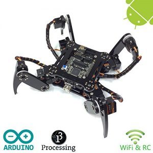 raspberryitalia freenove quadruped robot kit arduino based project raspberry pi spider