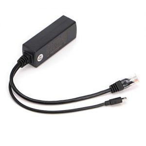 raspberryitalia miuson power over ethernet 48 v fino a 5 v 24a adattatore attivo poe cavo