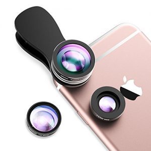 raspberryitalia mpow obiettivi smartphone clip on 3 in 1 lente fisheye lente fisheye 180 