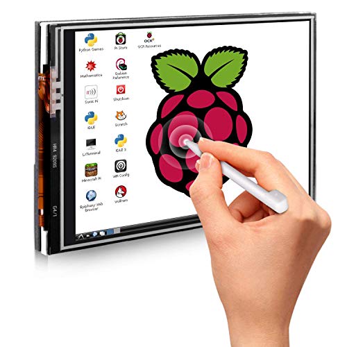raspberryitalia per raspberry pi 3 quimat tablet lcd touch screen 35 pollici 320480