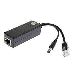 raspberryitalia perfk 1pcs 8023af active poe splitter kit power over ethernet 48vto12v usb