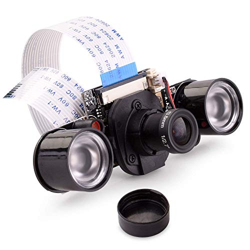 raspberryitalia quimat camera for raspberry pi ir cut 5mp ov5647 sensor adjustable focus