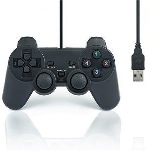 raspberryitalia qumox gamepad controller di gioco della barra di comando doppia vibrazione