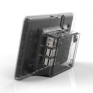 raspberryitalia raspberry pi lcd touchscreen case clear 1