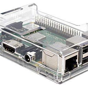 raspberryitalia sb caso di alta qualit trasparente per raspberry pi 3 pi 2 modello b b