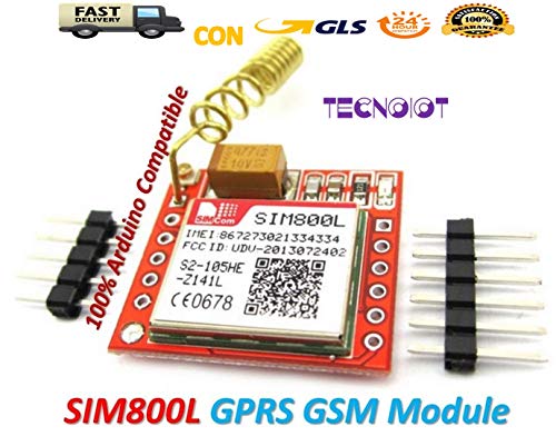 raspberryitalia sim800l gprs gsm module pcb antenna sim board quad band modulo gprs sim800l