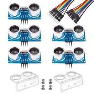 raspberryitalia smraza 5pcs ultrasonic module hc sr04 distance sensor with 2pcs cartoon 1