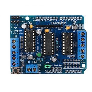 raspberryitalia sunfounder l293d motor drive shield for arduino duemilanove mega uno r3 avr
