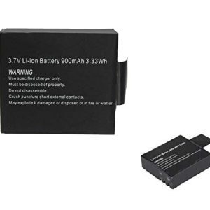 raspberryitalia takestop batteria ricaricabile 37v 333wh li ion 900mah compatibile cam pro