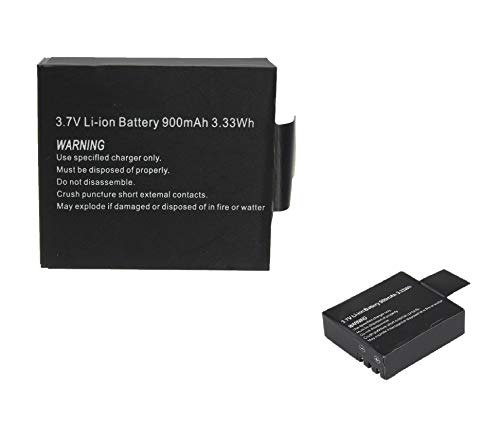 raspberryitalia takestop batteria ricaricabile 37v 333wh li ion 900mah compatibile cam pro