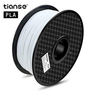 GEEETECH Filamento PLA 1.75mm 1kg Spool per Stampante 3D Bianco 