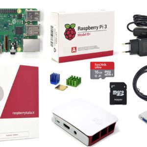 RASPBERRYITALAI raspberry pi 3 modello b plus starter kit barebone madre con kingstonBEFA