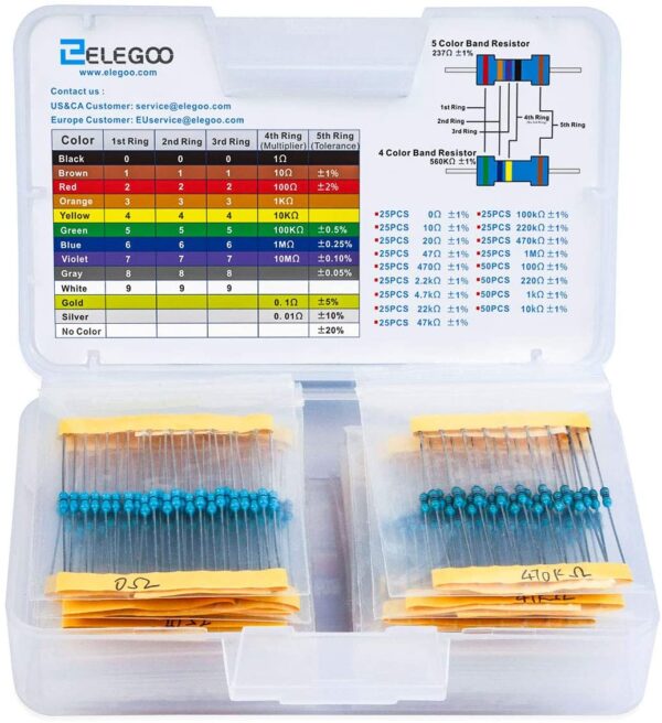 Raspberryitalia Kit resistenze 525 pezzi