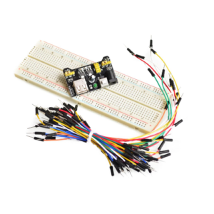 Raspberryitalia breadboard 830 punti con jumpers e alimentatore