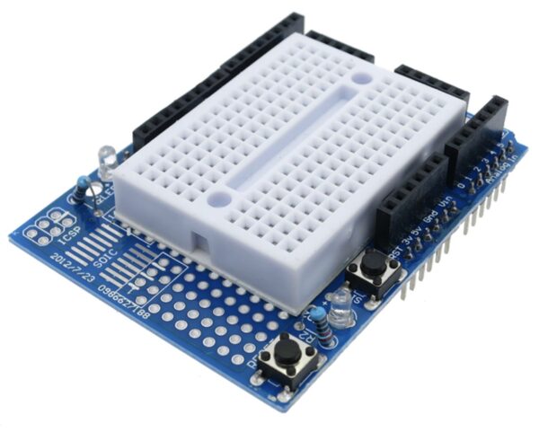 raspberryitalia Arduino ProtoShield kit Mini Breadboard 1