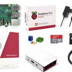 RASPBERRYITALAI raspberry pi 3 modello b plus starter kit microsd 32gb