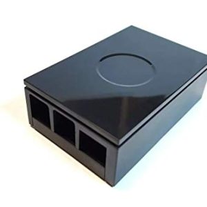 Raspberry Pi case/housing for Pi 4 Model B, color: black